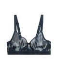 Tivoli Printed Mesh Wired Full Cup Bra