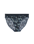 Tivoli Mesh Printed High Leg Knickers