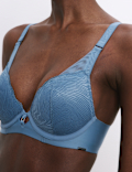Kyoto Lace Wired Plunge Bra (A-E)