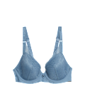 Kyoto Lace Wired Plunge Bra (A-E)