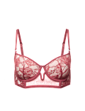 Savannah Lace Wired Longline Balcony Bra A-E