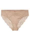 Silk & Lace High Leg Knickers