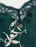 Cassia Silk & Lace Cami