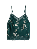Cassia Silk & Lace Cami