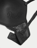 Silk & Lace Wired Balcony Bra