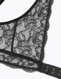 Silk & Lace Plunge Bralette