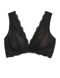Silk & Lace Plunge Bralette