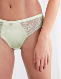 Silk & Lace Brazilian Knickers