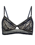 Mia Lace Non-Wired Plunge Bra