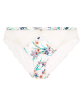 Silk & Lace Exotic Floral High Leg Knickers