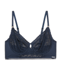 Snake Lace Wired Longline Balcony Bra A-E