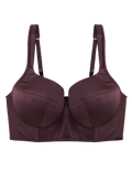 Satin Longline Bustier