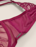 Nouveau Embroidered Wired Plunge Bra A-E