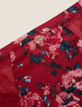 Rose Print Brazilian Knickers