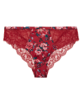 Rose Print Brazilian Knickers