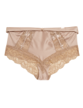 Blossom Embroidery High Waisted Shorts