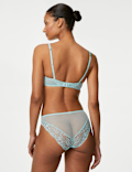 Aster Sparkle Lace High Leg Knickers
