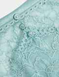 Aster Sparkle Lace High Leg Knickers