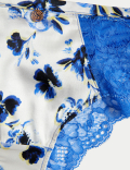 Fleur Silk & Lace Brazilian Knickers