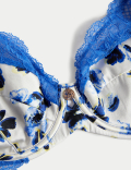 Fleur Silk & Lace Wired Balcony Bra (A-E)