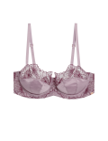 Zinnia Embroidery Wired Balcony Bra (A-E)