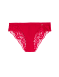 Lounge Rib & Lace Brazilian Knickers