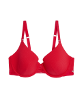 Rib & Lace Wired Full Cup Lounge Bra A-E