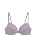Rosa Lace Wired Push-Up Plunge Bra A-E