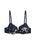 Lantana Silk & Lace Wired Balcony Bra (A-E)