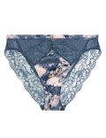 Lunaria Silk High Leg Knickers