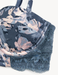 Lunaria Silk Wired Longline Balcony Bra