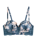 Lunaria Silk Wired Longline Balcony Bra