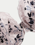 Senna Silk & Lace Wired Plunge Bra