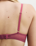 Lisianthus Embroidery Wired Balcony Bra A-E