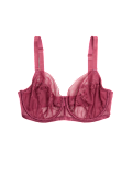 Lisianthus Embroidery Wired Balcony Bra (F-H)