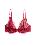 Forget Me Not Lace Wired Plunge Bra (A-E)