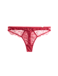 Forget Me Not Lace Thong