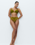 2 Pack Sabine Floral Lace High Leg Knickers
