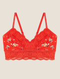 Lace Trim Non Wired Bralette