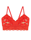 Lace Trim Non Wired Bralette