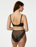 Nova Lace High Waisted High Leg Knickers