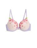 Aurelia Embroidery Wired Push-Up Bra A-E