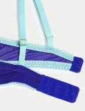 Carissa Embroidery Wired Plunge Bra A-E