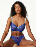 Carissa Embroidery Wired Minimiser Bra C-G