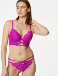 Blanca Lace Wired Longline Plunge Bra A-E