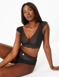 Leopard Lace Bralette