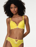 Lova Embroidered Wired Plunge Bra