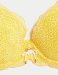 Lova Embroidered Wired Plunge Bra