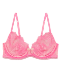 Eyelash Lace Underwired Plunge Bra B-E
