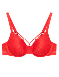 Scallop Lace Padded Full Cup Bra A-E